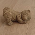 Slapende beer, Ophalen of Verzenden, Zo goed als nieuw, Steen, Dierenbeeld