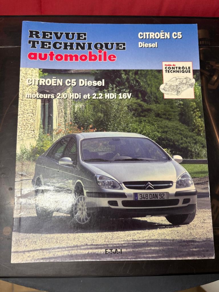 Revue Technique Citroën C5, Enlèvement