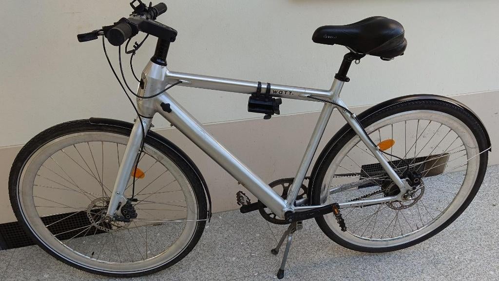 WATT Brooklyn - Elektrische stadsfiets, Fietsen en Brommers, Elektrische fietsen, Gebruikt, 51 tot 55 cm, 30 tot 50 km per accu