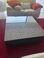 Salon eettafel met 6 stoelen en salon tafel voor 800€, Ophalen, Gebruikt, 100 tot 150 cm, 200 cm of meer