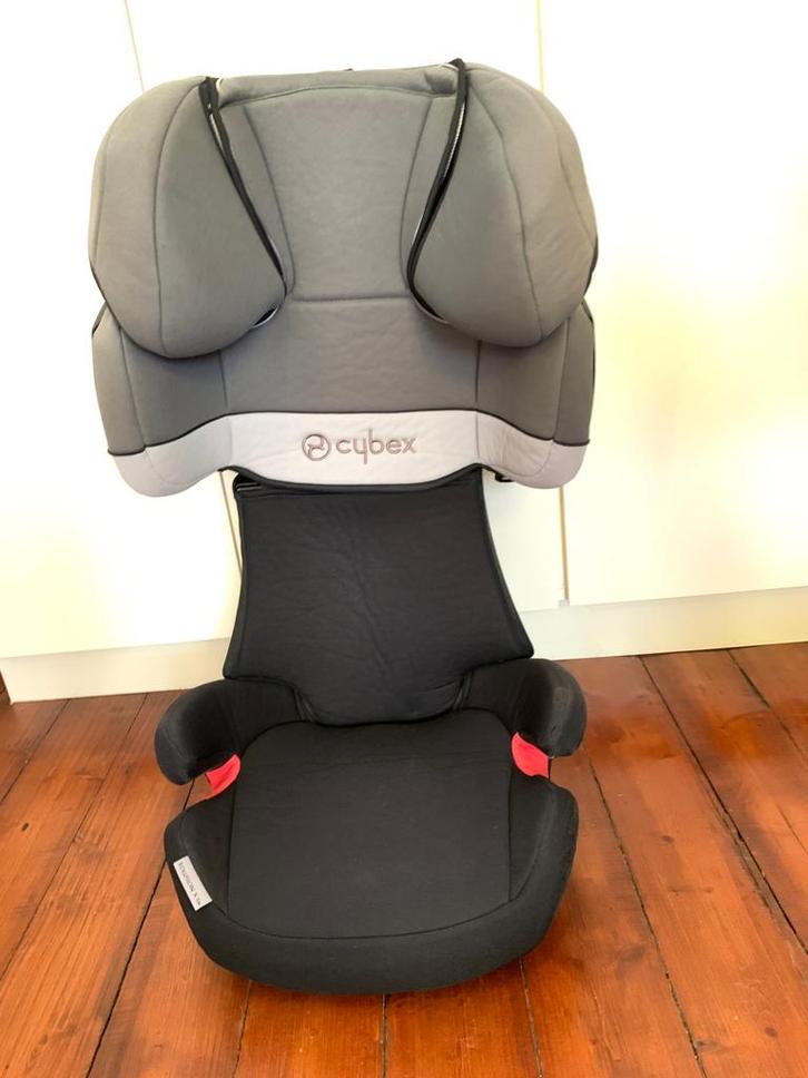 Nette autostoel Cybex Solution X-fix (ISOFIX) – Grijs, Kinderen en Baby's, Autostoeltjes, Gebruikt, Overige merken, 15 t/m 36 kg