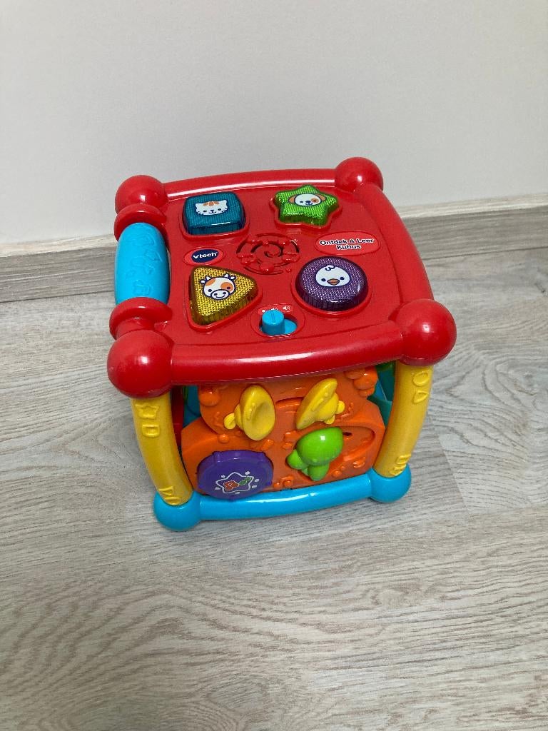 Speelkubus, Ophalen of Verzenden, Gebruikt, Met licht