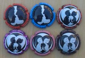 Champagne capsules - Bigault C&J 5 St Valentin 2021 (L 7883), Verzamelen, Complete verzamelingen en Collecties, Verzenden