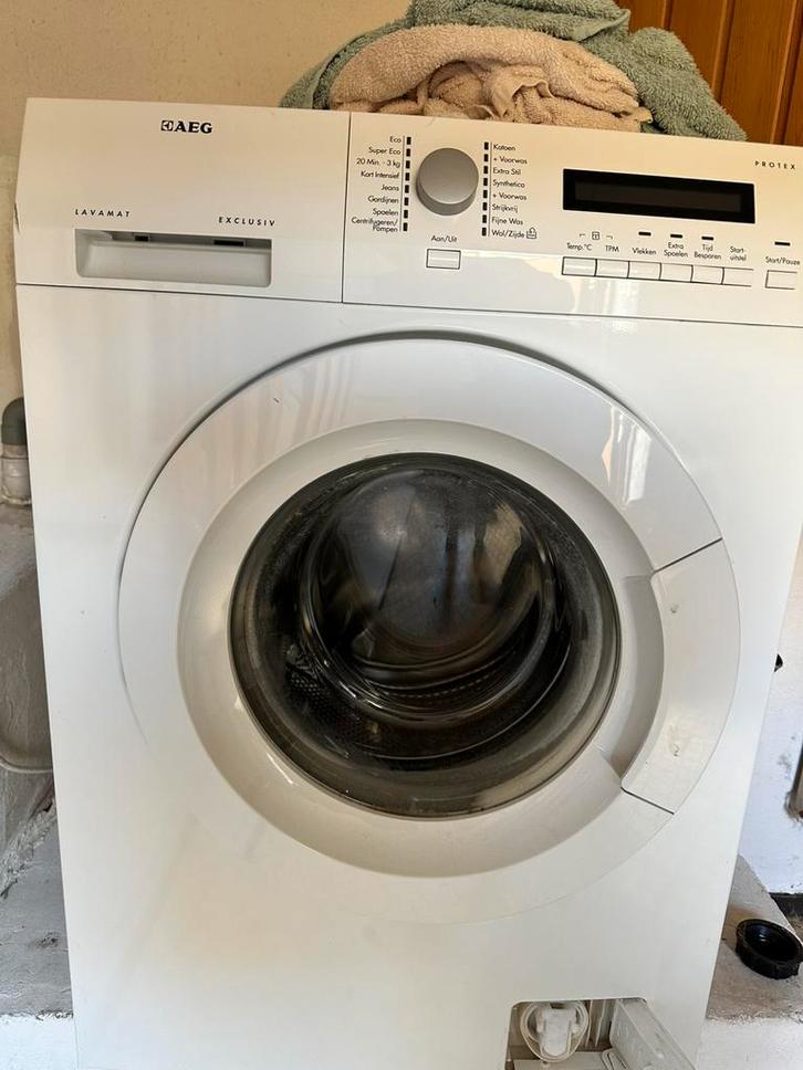 Wasmachine en droogkast AEG, Electroménager, Lave-linge, Comme neuf, Enlèvement