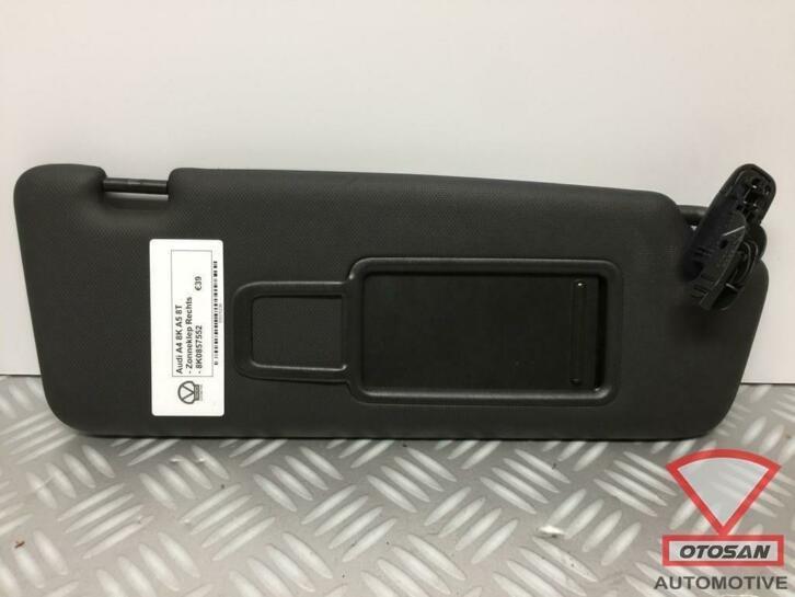 audi a4 8k a5 8t pare soleil droit noir 8k0857552, Autos : Pièces & Accessoires, Habitacle & Garnissage, Audi, Utilisé