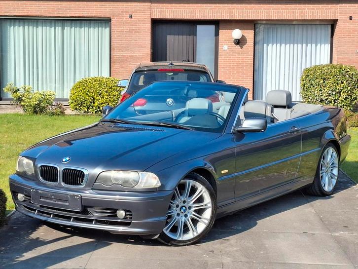 ***bmw 320ci e46 cabrio 2001 m54b22 6 cylindres 170cv***, Auto's, BMW, Particulier, 3 Reeks, ABS, Airbags, Airconditioning, Alarm