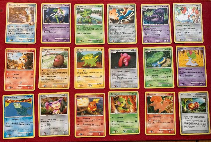 Pokémon-kaarten - Platinaset, Hobby en Vrije tijd, Verzamelkaartspellen | Pokémon, Gebruikt, Meerdere kaarten, Ophalen of Verzenden