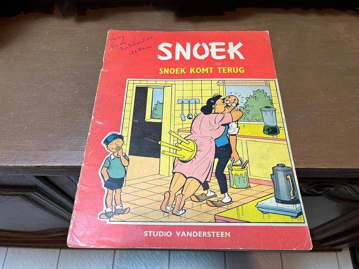 De Familie Snoek 7x 1ste editie albums 1966-67-68-69, Livres, BD, Utilisé, Plusieurs BD, Enlèvement ou Envoi