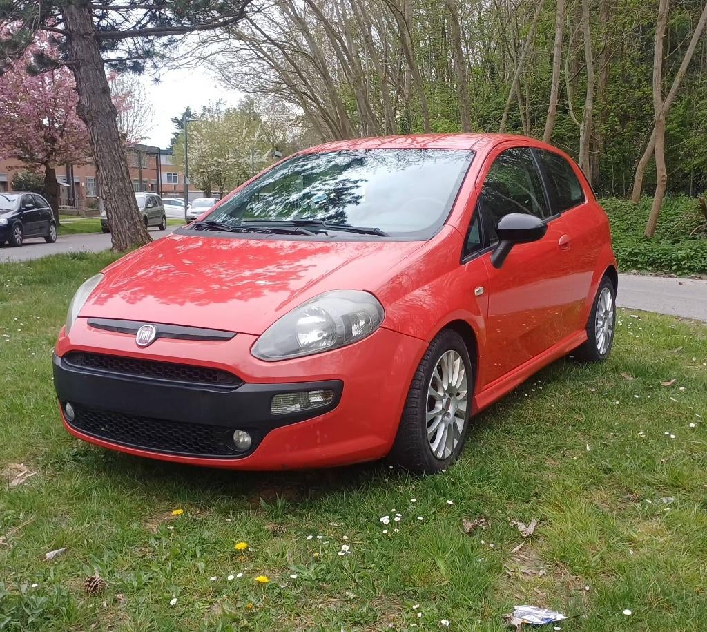 Fiat punto evo 1.3 multijet, Auto's, Fiat, Voorwielaandrijving, Stof, Zwart, Particulier