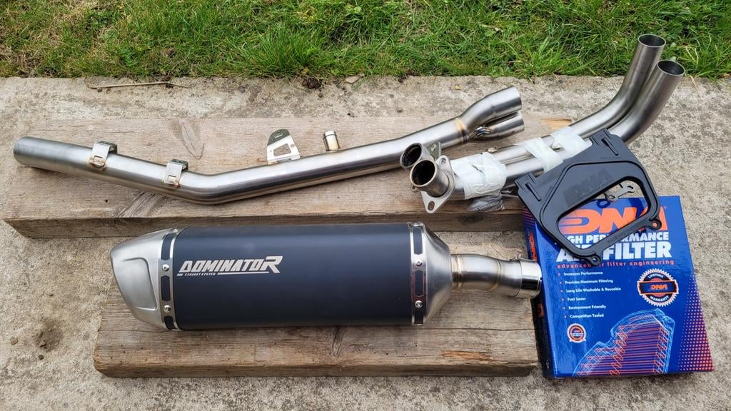 Ligne échappement Dominator neuve /  CF moto 450 mt, Motos, Enlèvement ou Envoi