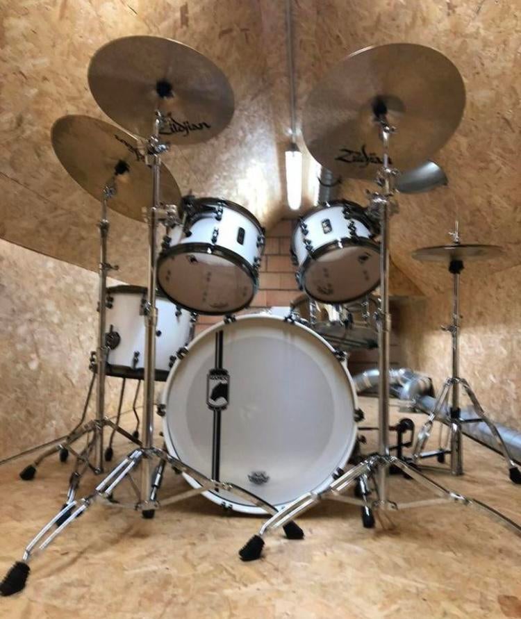 MAPEX BLACK PANTHER DRUMKIT / Zildjan, Musique & Instruments, Batteries & Percussions, Enlèvement, Comme neuf