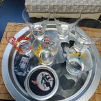 Martini setje,6glazen,schotel en onderleggers, Ophalen