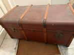 Grote houten kist koffer, Ophalen of Verzenden, Zo goed als nieuw