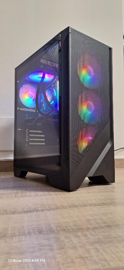 💥Game Pc Ryzen 7 5700X+RTX 5060+32 RAM+1 TB SSD +1 TB HDD, Ophalen, 32 GB, Virtual Reality, Zo goed als nieuw