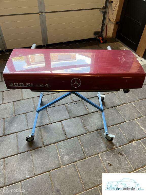 R129 SL W129 Kofferklep bordeaux rood kofferdeksel, Ophalen, Gebruikt, Achterklep