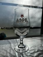 Omer - Pieter Aspe glas (zeldzaam), Verzamelen, Ophalen of Verzenden, Nieuw, Bierglas