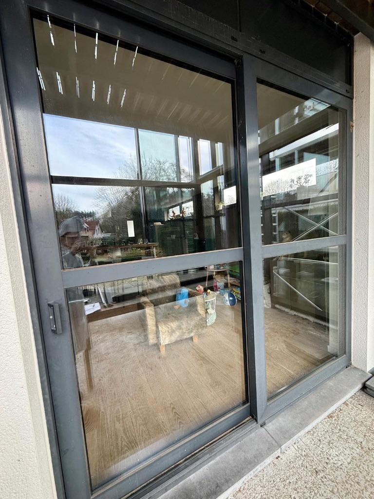 Aluminium schuiframen, Ophalen, Gevelraam of Ruit, 160 cm of meer, Zo goed als nieuw