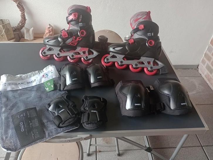 Roller enfant taille 34-36, Sports & Fitness, Patins à roulettes alignées, Comme neuf, Rollers 4 roues en ligne, Autres marques
