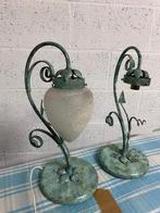 Lot luminaire & lampes de chevet, Enlèvement, Utilisé, Métal