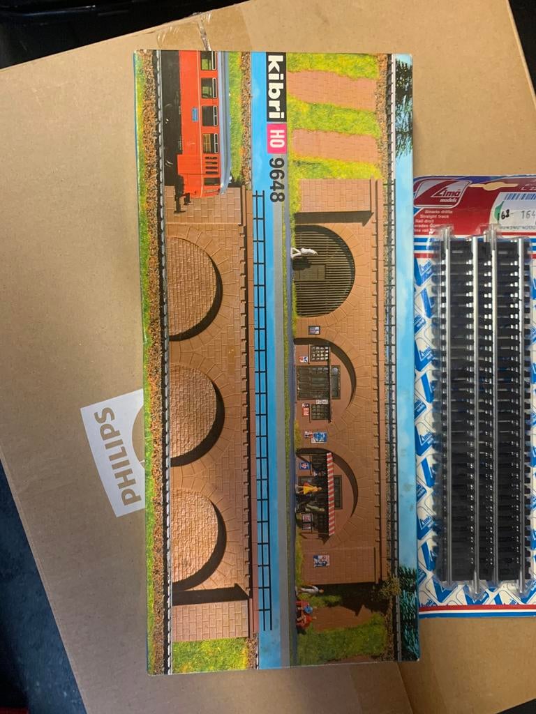 Kibri en Lima onderdelen, Ophalen of Verzenden, Zo goed als nieuw, Brug, Tunnel of Gebouw