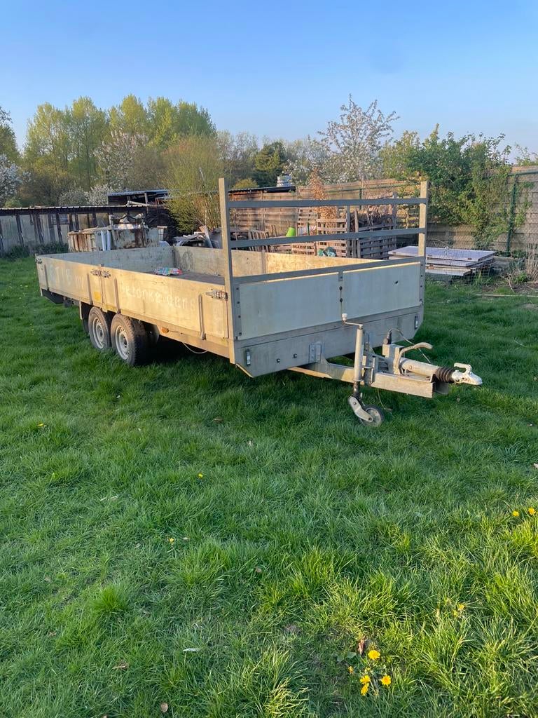 La remorque à moteur 3,5T mtm, Enlèvement, Utilisé