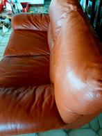 Dik leder, terracotta kleur., Ophalen