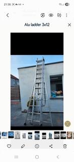 Alu ladder 3x12, Ophalen of Verzenden, Jaguar