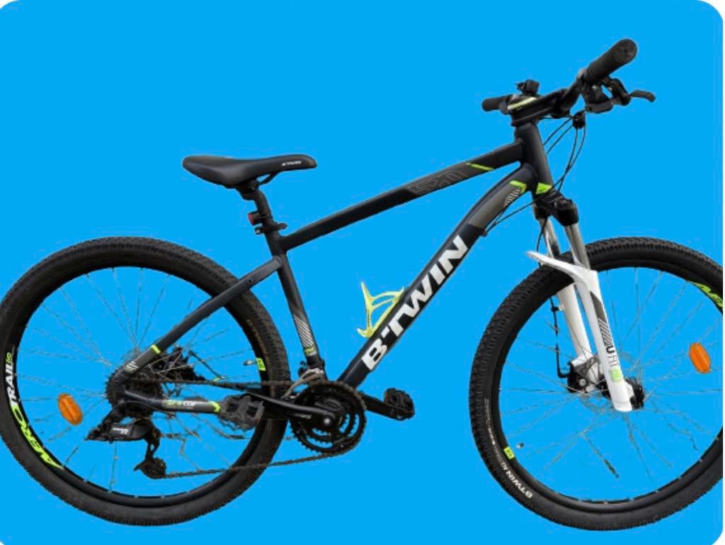 BTwin Rockrider 520  27,5 inch  24x vers  maat M, Autres marques, 45 à 49 cm, Comme neuf, Enlèvement