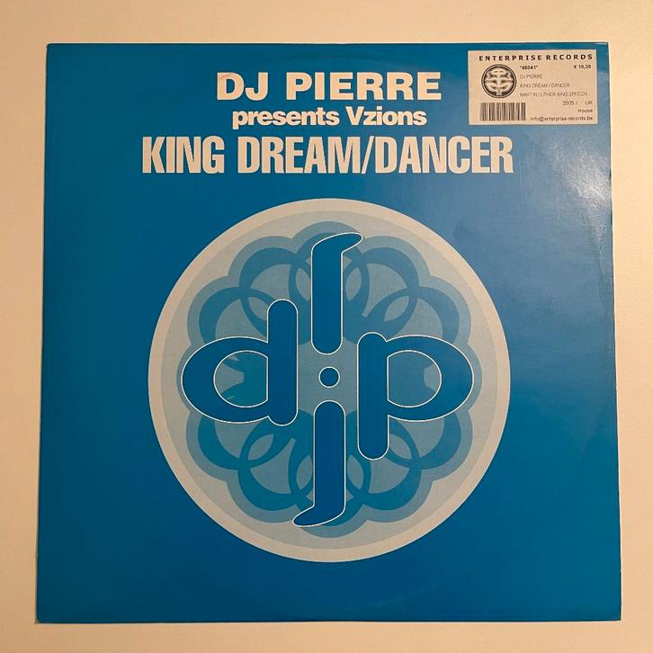 DJ Pierre Presents Vzions - King Dream / Dancer, Cd's en Dvd's, Vinyl | Dance en House, Zo goed als nieuw, Techno of Trance, 12 inch