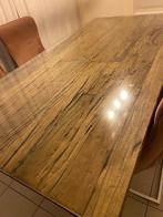 Table tres bon etat avec chaises, Maison & Meubles, Tables | Tables à manger, Enlèvement, Comme neuf, Verre