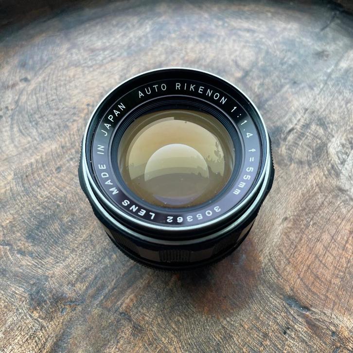 Auto Rikenon MC 55 mm f/1.4 - M42, TV, Hi-fi & Vidéo, Photo | Lentilles & Objectifs, Comme neuf, Enlèvement ou Envoi