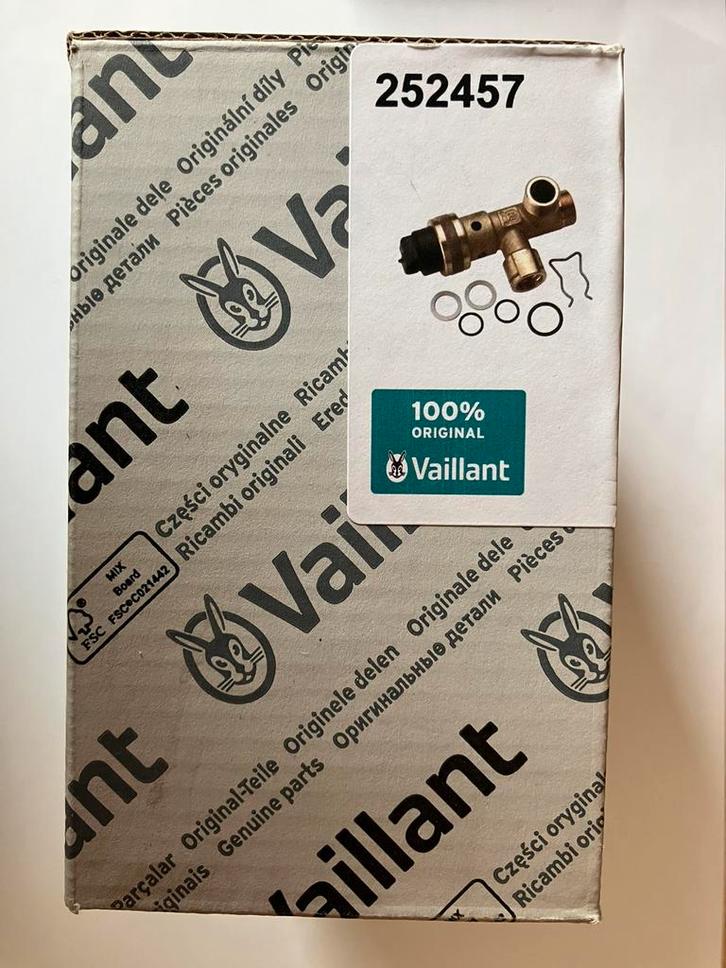 Vaillant driewegklep art 252457, Doe-het-zelf en Bouw, Chauffageketels en Boilers, Zo goed als nieuw, Onderdeel, Aardgas, Minder dan 3 jaar oud