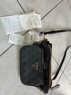 Guess zwarte handtas dubbel gebruik, Handtassen en Accessoires, Portemonnees, Ophalen, Nieuw, Met knipsluiting, Guess