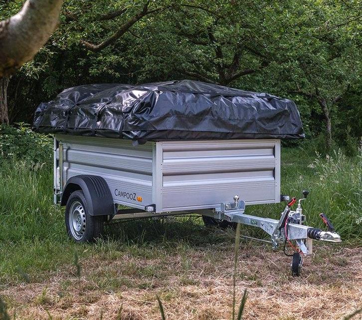 Campooz: Red Ruby - de ultimatieve kampeeraanhanger (2-6p.), Hobby en Vrije tijd, Overige Hobby en Vrije tijd, Zo goed als nieuw