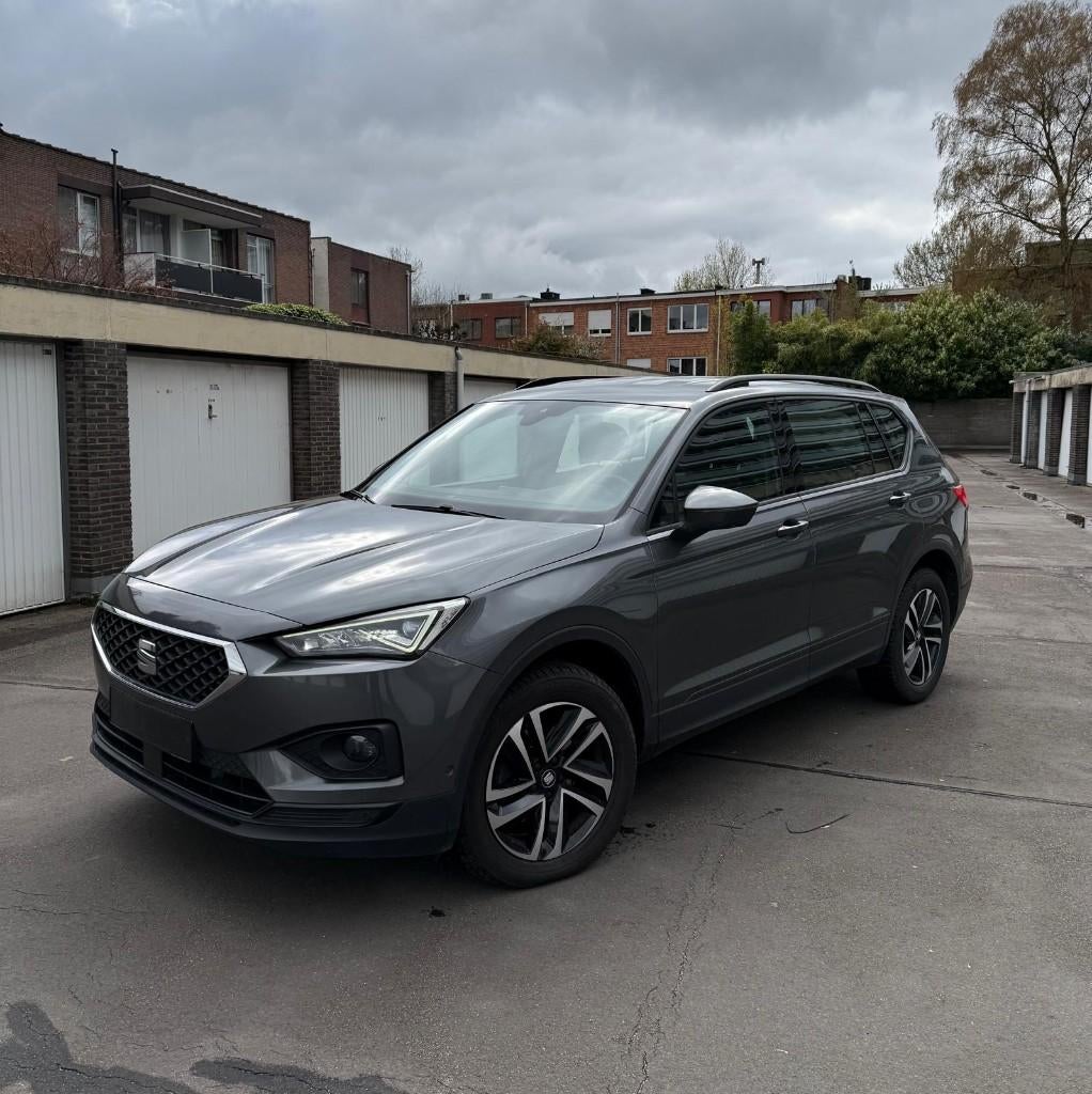 Seat Tarraco 1.5TSI | 7pl | Garantie12m | Carnet d'entretien, Autos, Seat, Argent ou Gris, Achat, 7 places, 5 portes