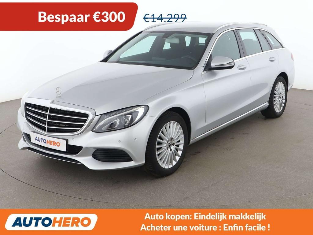 Mercedes-Benz C-Klasse 200 C 200 d T BlueTEC Exclusive, Autos, Mercedes-Benz, 100 kW, Argent ou Gris, Achat, https://public.car-pass.be/vhr/c192820c-9b8f-4198-a0ad-a035ba30ffa9