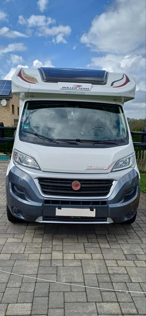 Roller Team Granduca 285 TL Bj 2016, Caravanes & Camping, Camping-cars, Jusqu'à 4, Toilette à cassette, Fiat, Boîte manuelle