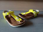 sandales Birkenstock taille 32 couleur jaune fluo, Enlèvement ou Envoi, Utilisé, Autres types, Birkenstock