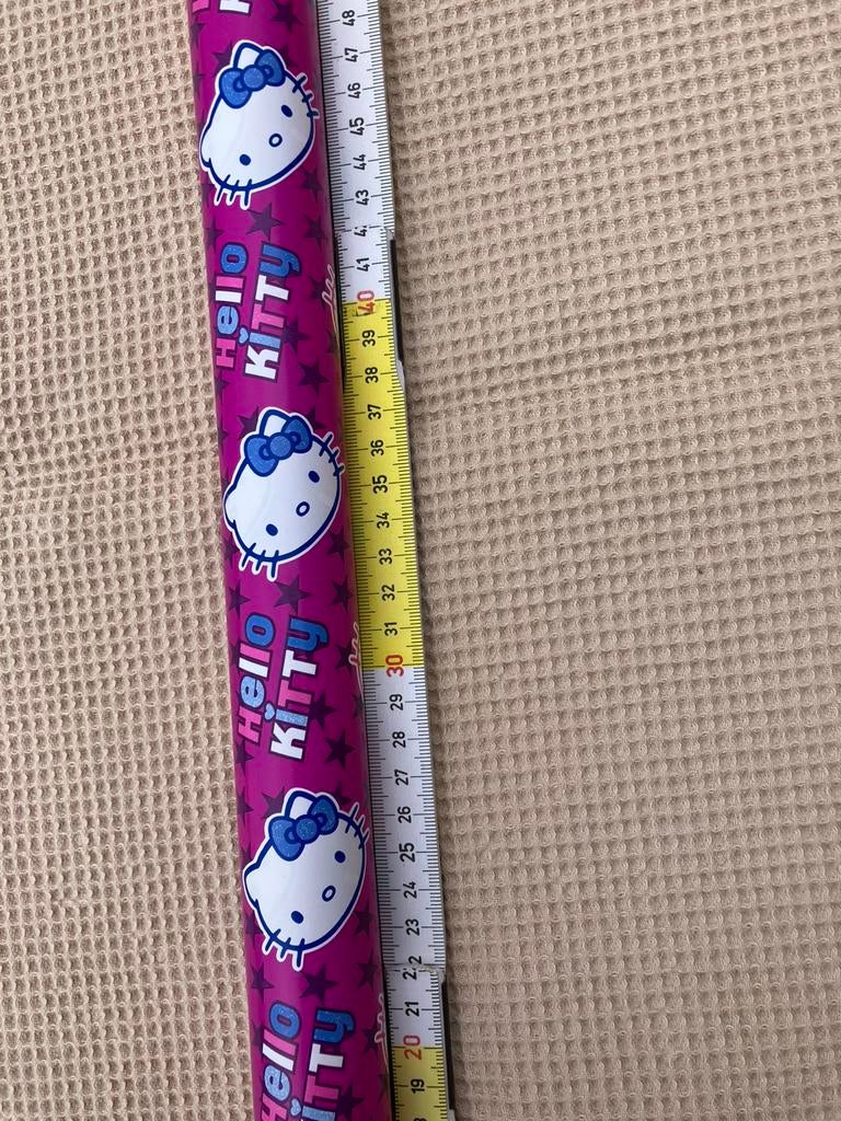 Kaftpapier Hello Kitty / Roos Paars / inpakpapier - cadeau, Ophalen of Verzenden, Nieuw