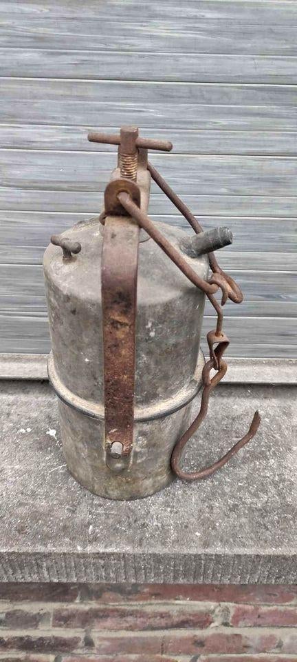 Lampe de mineur a carbure, Antiquités & Art, Enlèvement ou Envoi