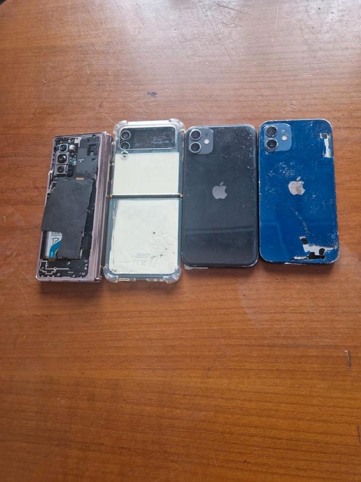 Werkende en niet-werkende telefoons.22 stuk, Telecommunicatie, Mobiele telefoons | Toebehoren en Onderdelen, Samsung, Ophalen of Verzenden