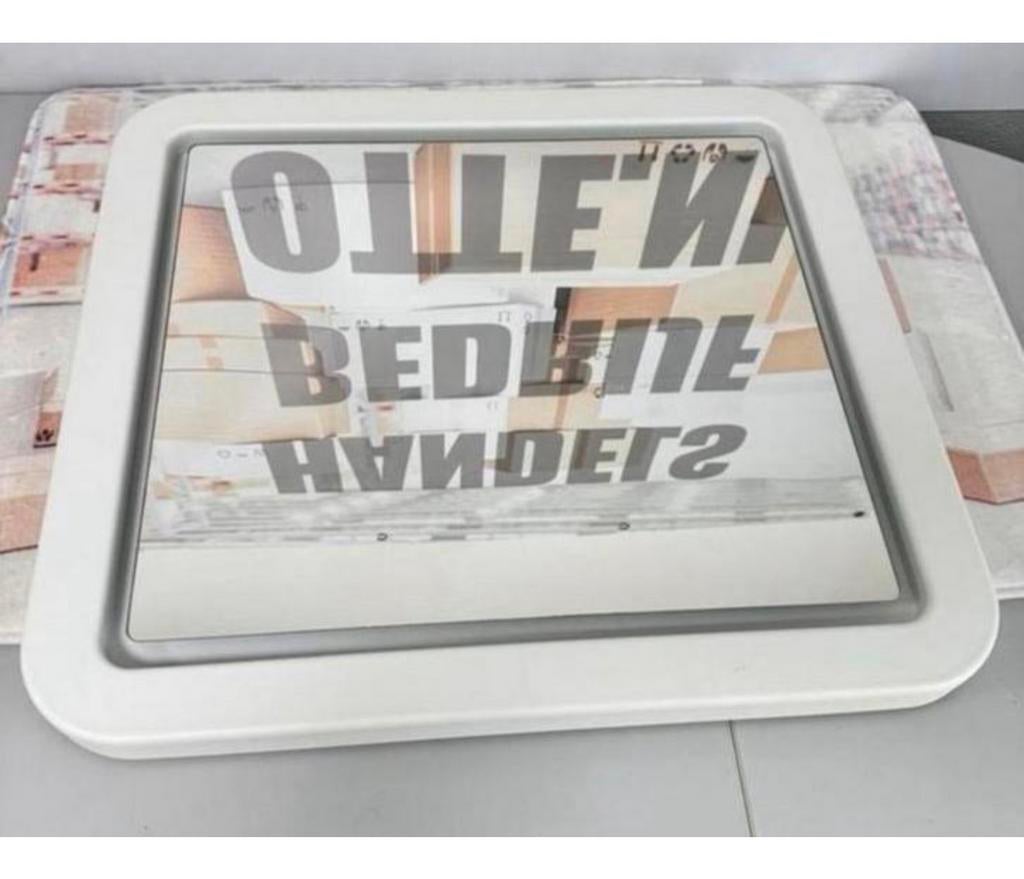 Dusar Miroir de salle de bain miroir blanc grand 62 x 68 cm, Maison & Meubles, Accessoires pour la Maison | Miroirs, Neuf, Enlèvement ou Envoi