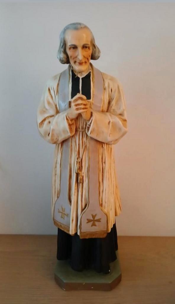 Heiligen beeld, Pastoorke van Ars., Antiek en Kunst, Antiek | Religieuze voorwerpen, Ophalen