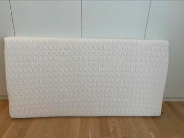 Matras Ecolution Aerosleep 120x60. Met een matrasbeschermer.