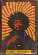 Metalen rusty-old vintage look wandplaat Jimi Hendrix, Ophalen of Verzenden, Nieuw