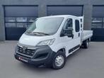 Opel Movano Pick-up Dubbele cabine (bj 2022), Auto's, 4 deurs, Stof, Gebruikt, Wit