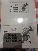 Proefdruk wieze 1974 oktoberfeesten uniek zeldzaam, Verzamelen, Biermerken, Ophalen of Verzenden, Zo goed als nieuw