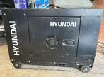 Hyundai HDG90, Doe-het-zelf en Bouw, Aggregaten, Ophalen, Elektrisch startend, Dieselolie, Zo goed als nieuw