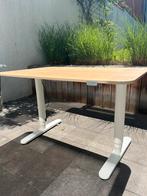 Elektrisch verstelbare zit-sta bureau Ikea 120cm-90cm, Ophalen, Elektrisch, Zo goed als nieuw, Bureau