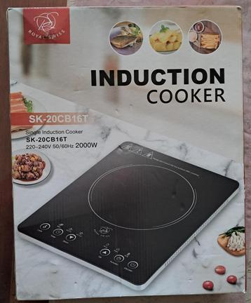 Table de cuisson à induction 2000 W., Neuf, Enlèvement, À Poser, Induction